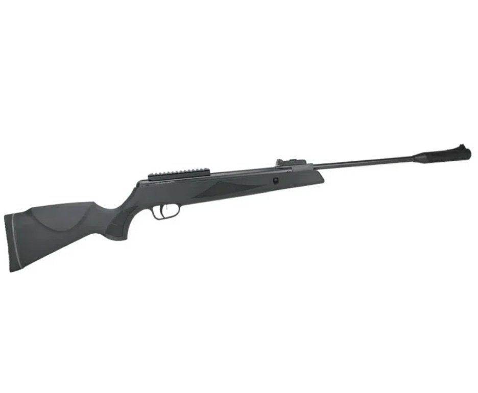 Carabina de Pressão Black Hawk 6,0mm Gas Ram Nitro Artemis FXR + Chumbinho + Bipé + Alvos + Kamuff + Luneta 4x32 + Capa