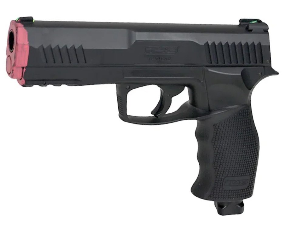 Pistola de Pressão CO2 HDP T4E P320 Defense GEN2 Cal .50 LTL Umarex + Esferas + Alvos + 05 Co2