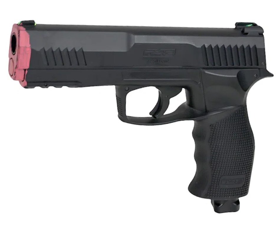 Pistola de Pressão CO2 HDP T4E P320 Defense GEN2 Cal .50 LTL Umarex + Case + Esferas + Alvos + Oleo de Silicone + 10 Co2