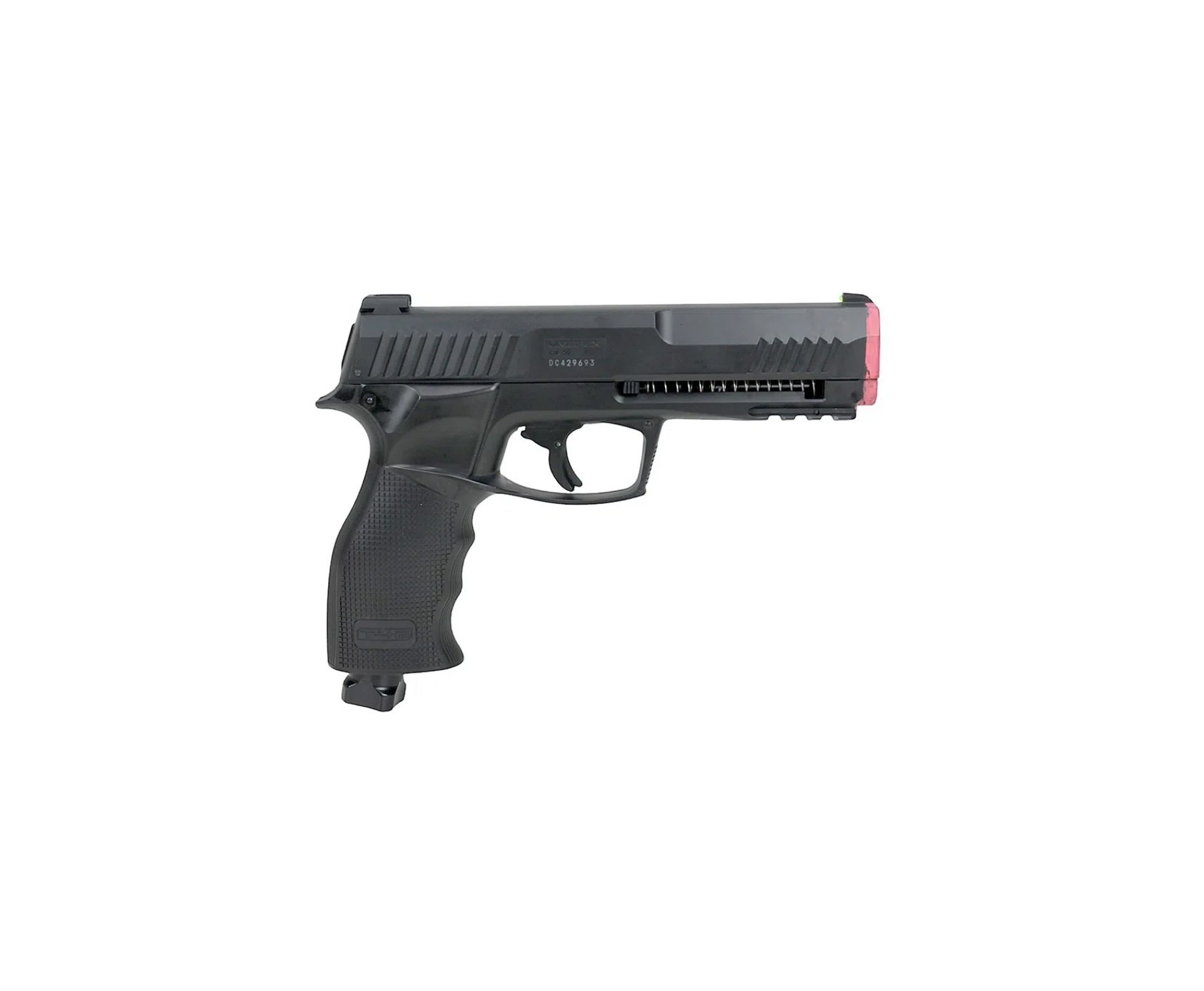 Pistola de Pressão CO2 HDP T4E P320 Defense GEN2 Cal .50 LTL Umarex + Case + Esferas + Alvos + Oleo de Silicone + 10 Co2