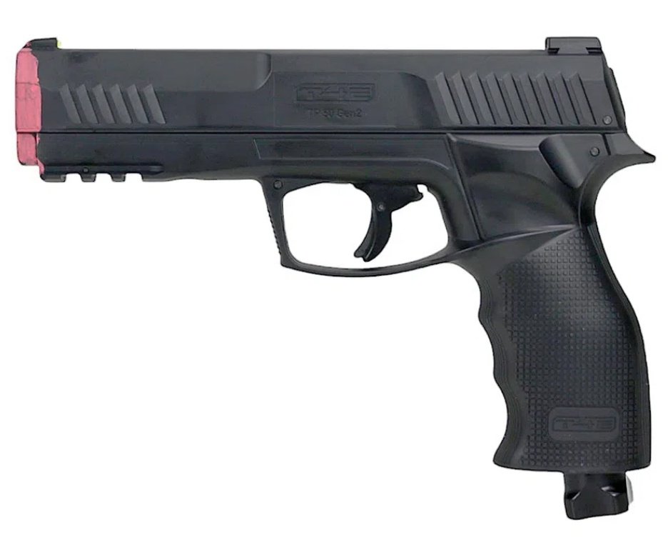 Pistola de Pressão CO2 HDP T4E P320 Defense GEN2 Cal .50 LTL Umarex + Case + Esferas + Alvos + Oleo de Silicone + 10 Co2