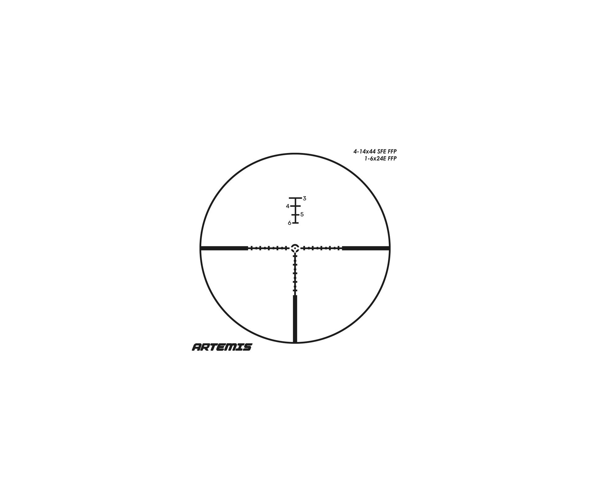Luneta Artemis 4-14x44SFE FFP 22mm - FXR