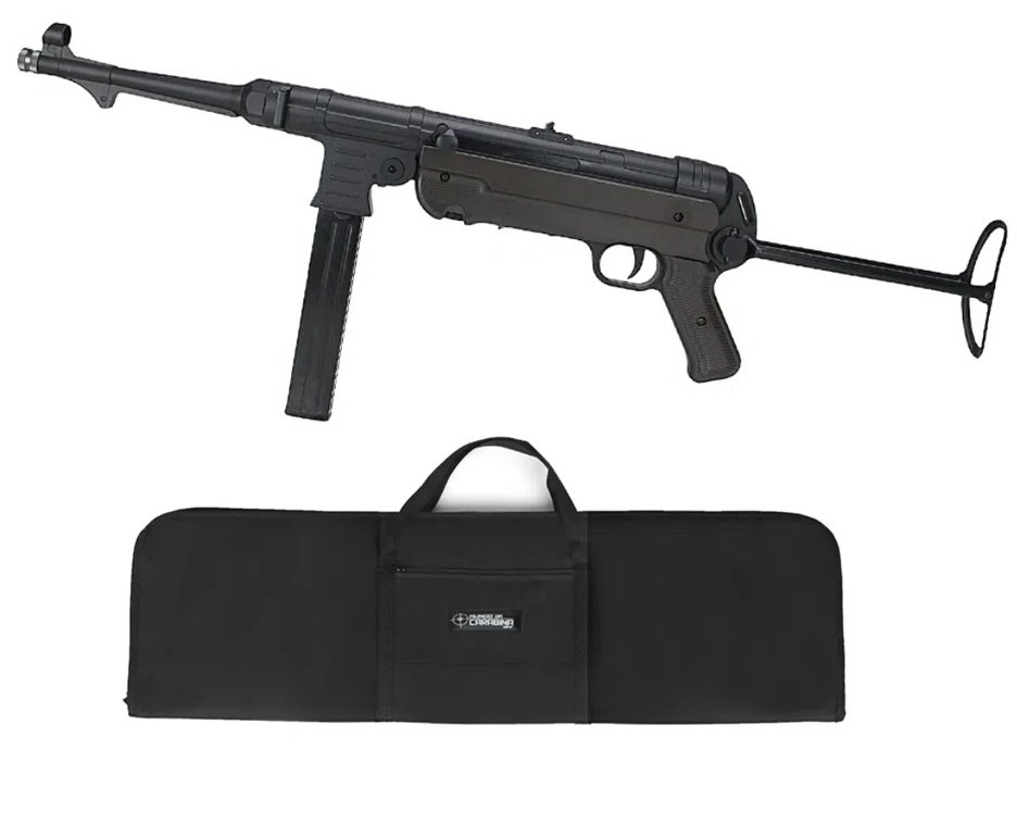 Rifle CO2 Legends MP German Semi Auto 4,5mm Full metal Segunda Guerra - Umarex + Capa