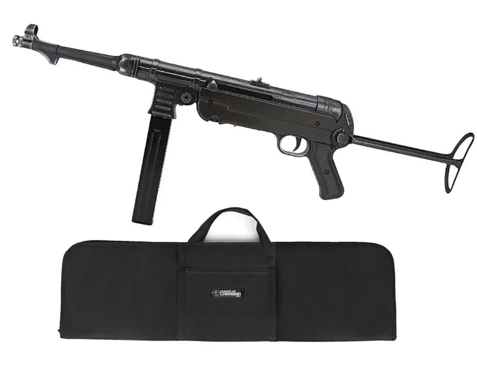 Rifle CO2 MP German Legacy Edition Full Auto 4,5mm Segunda Guerra- Umarex + Capa