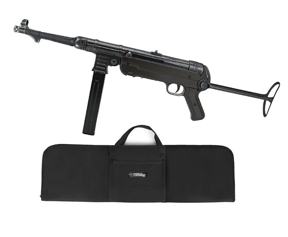 Rifle CO2 MP German Legacy Edition Full Auto 4,5mm Segunda Guerra- Umarex + Capa