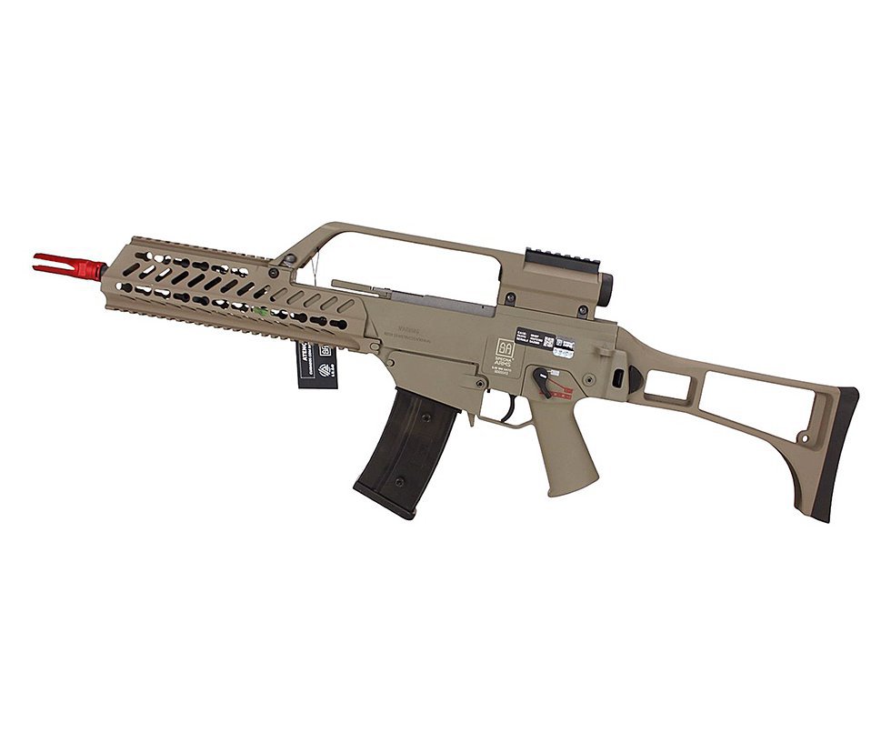 Artefato de Airsoft Aeg G36 KEYMOD SA-G10 Tan Series EDGE - Specna Arms