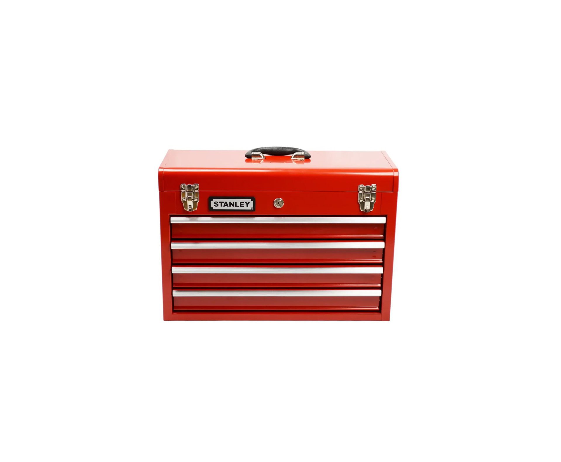 Caixa Tipo Gabinete Stanley c/4 gavetas vermelho 95-604L