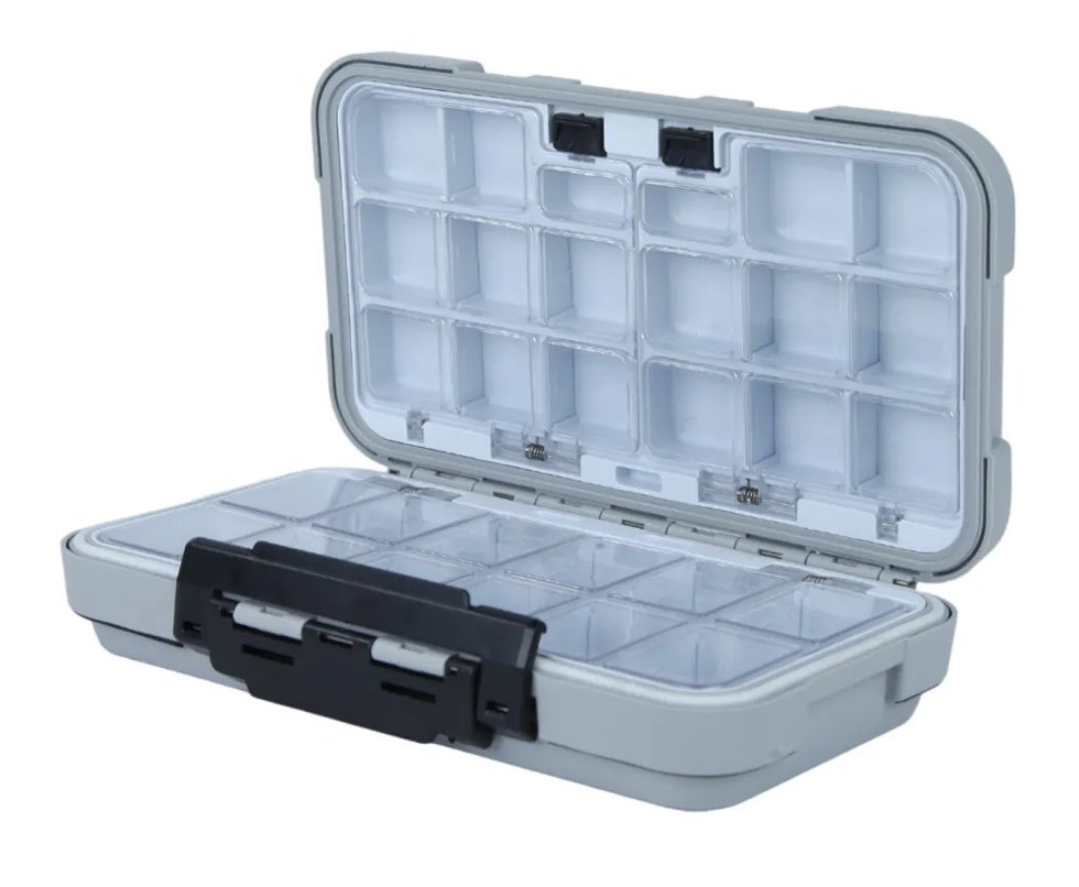 Organizador de Pesca Pioneer Tackle 201105 Cinza