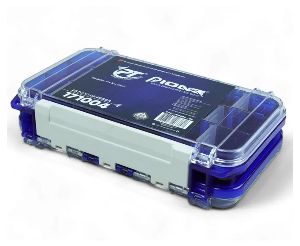 Maleta estojo de Pesca organizador Pioneer Tackle 171004 Azul