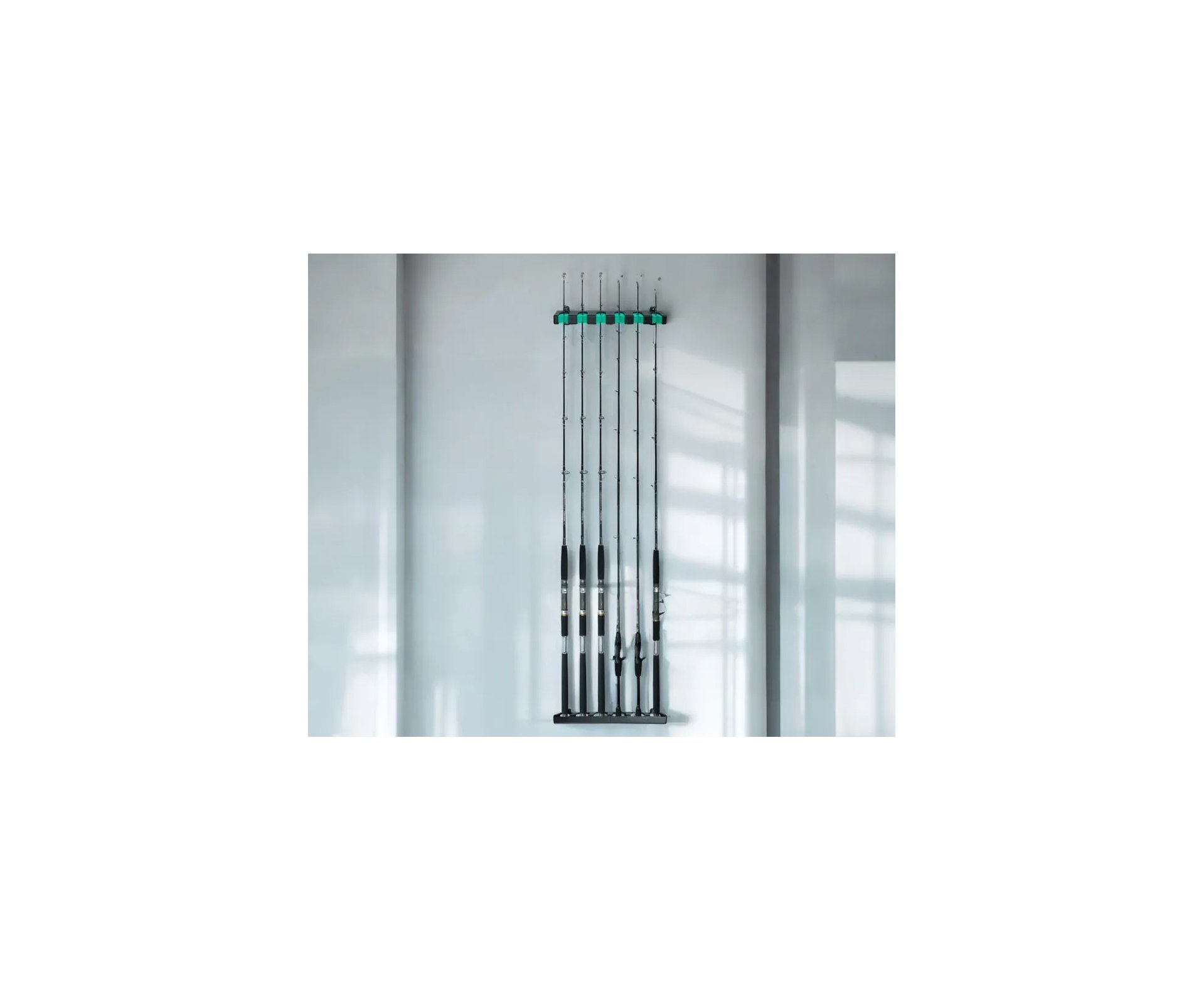 Suporte para Varas Rod Holder Pioneer Tackle Ultra Pro AW-037 Verde