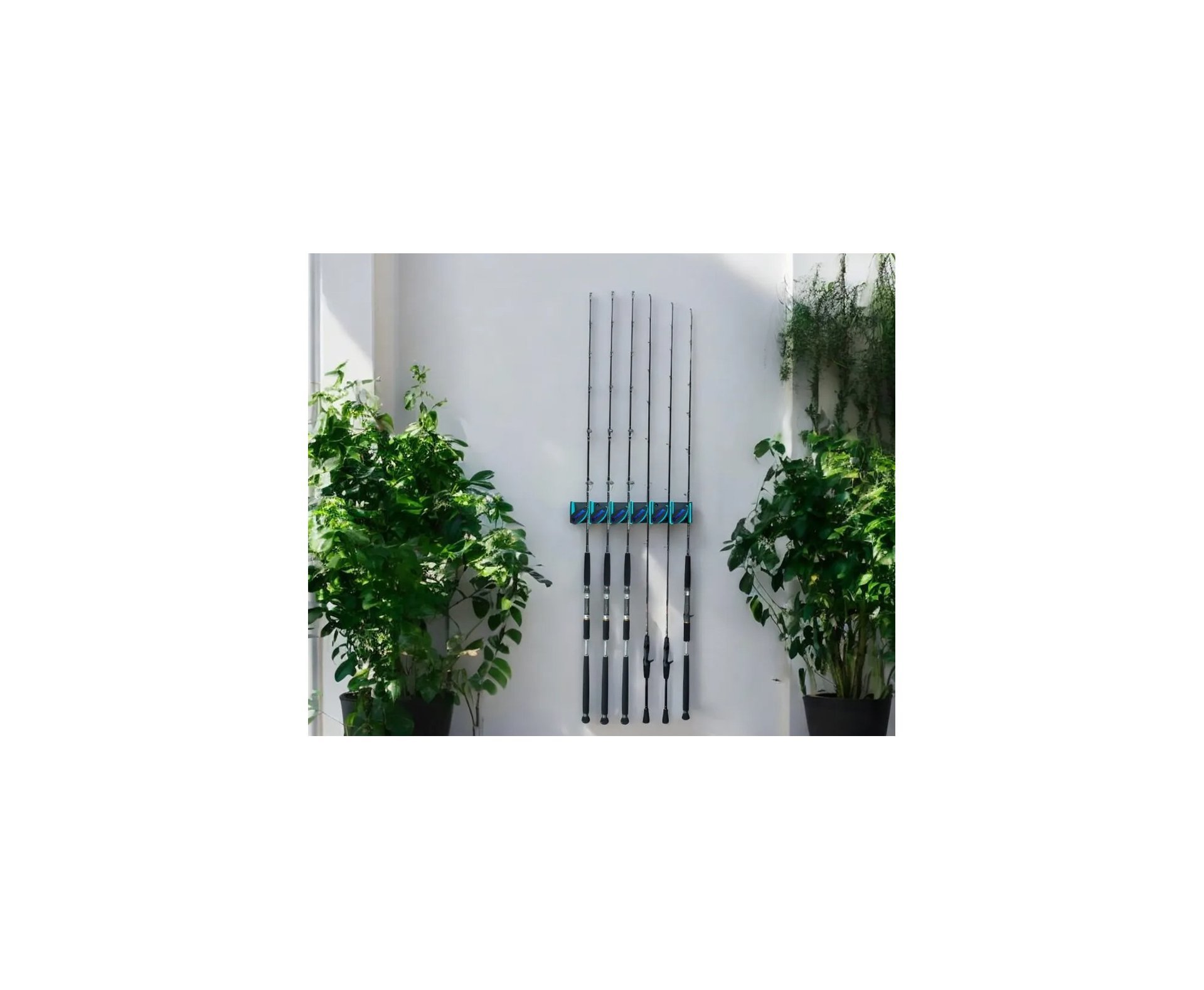 Suporte para Varas Pioneer Tackle Rod Holder Ultra AW-036 Azul