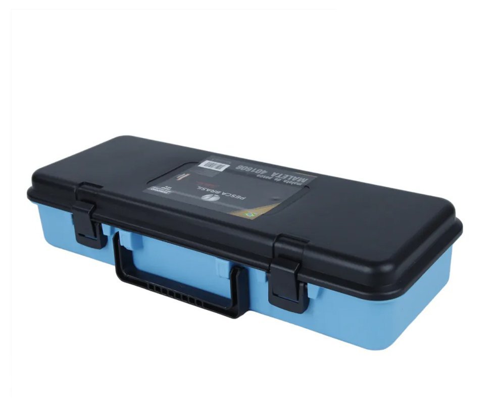 Estojo Maleta de Pesca 401608 Azul Organização - Pesca Brasil