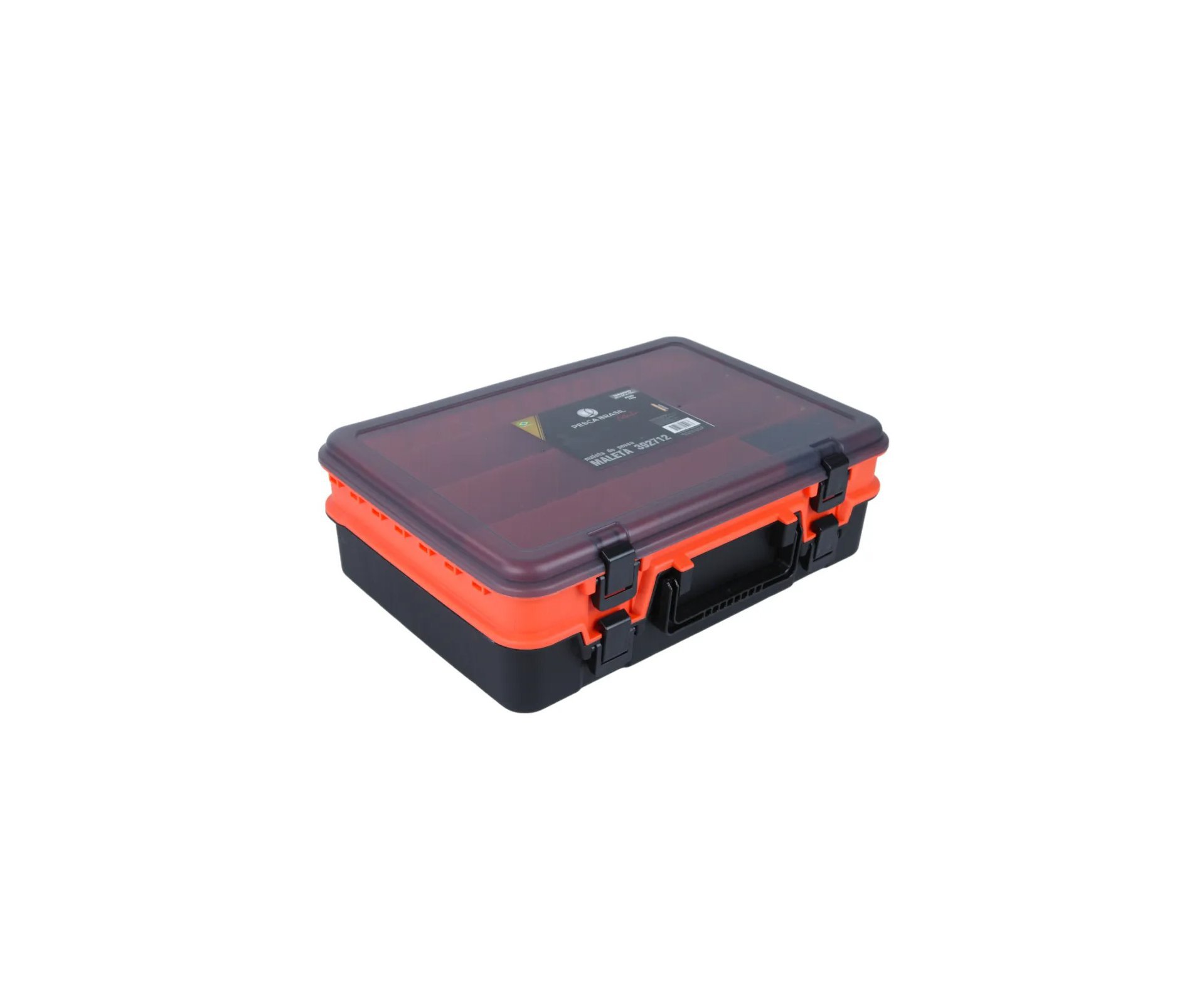 Maleta de Pesca 392712 Laranja - Pesca Brasil