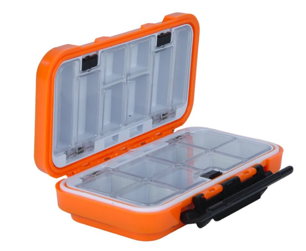 Estojo Organizador de Pesca 160905 Laranja - Pesca Brasil