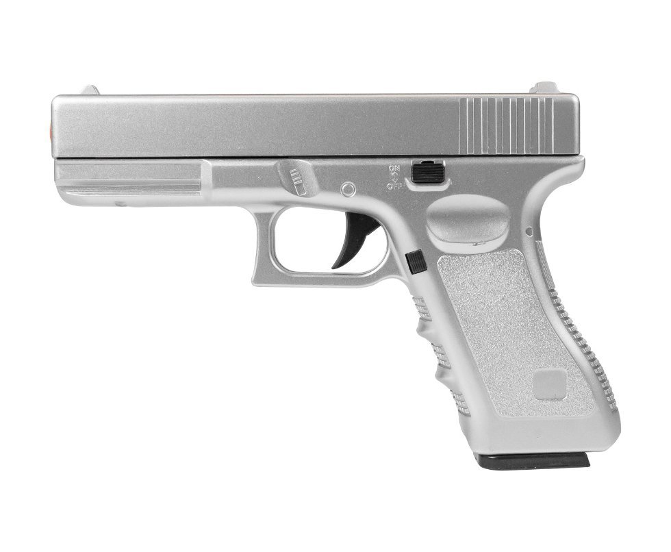 Pistola de Airsoft VG GK-V20 Silver Metal Mola 6mm