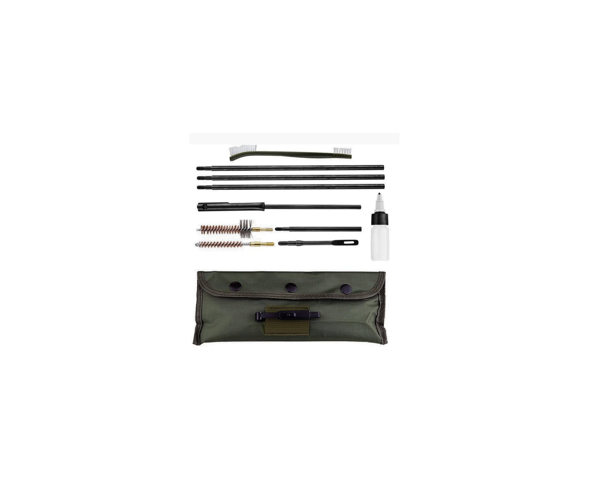 Carabina de Pressão CBC Nitro Force 6,0 - CBC + Luneta 4x32 + Chumbo + Alvos + Kit de Limpeza + Sand Bag + Kamuff