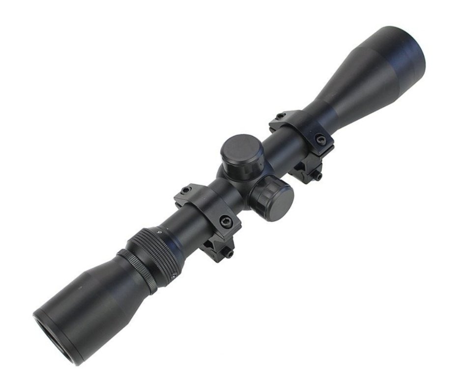 Carabina de Pressão CBC Nitro Force 6,0 - CBC + Luneta 4x32 + Chumbo + Alvos + Kit de Limpeza
