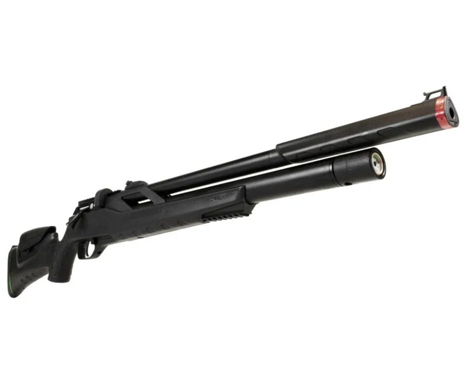 Carabina Pressão PCP Rossi T-REX 6.35mm Big Bore - Rossi + Compressor Trivolt FXR