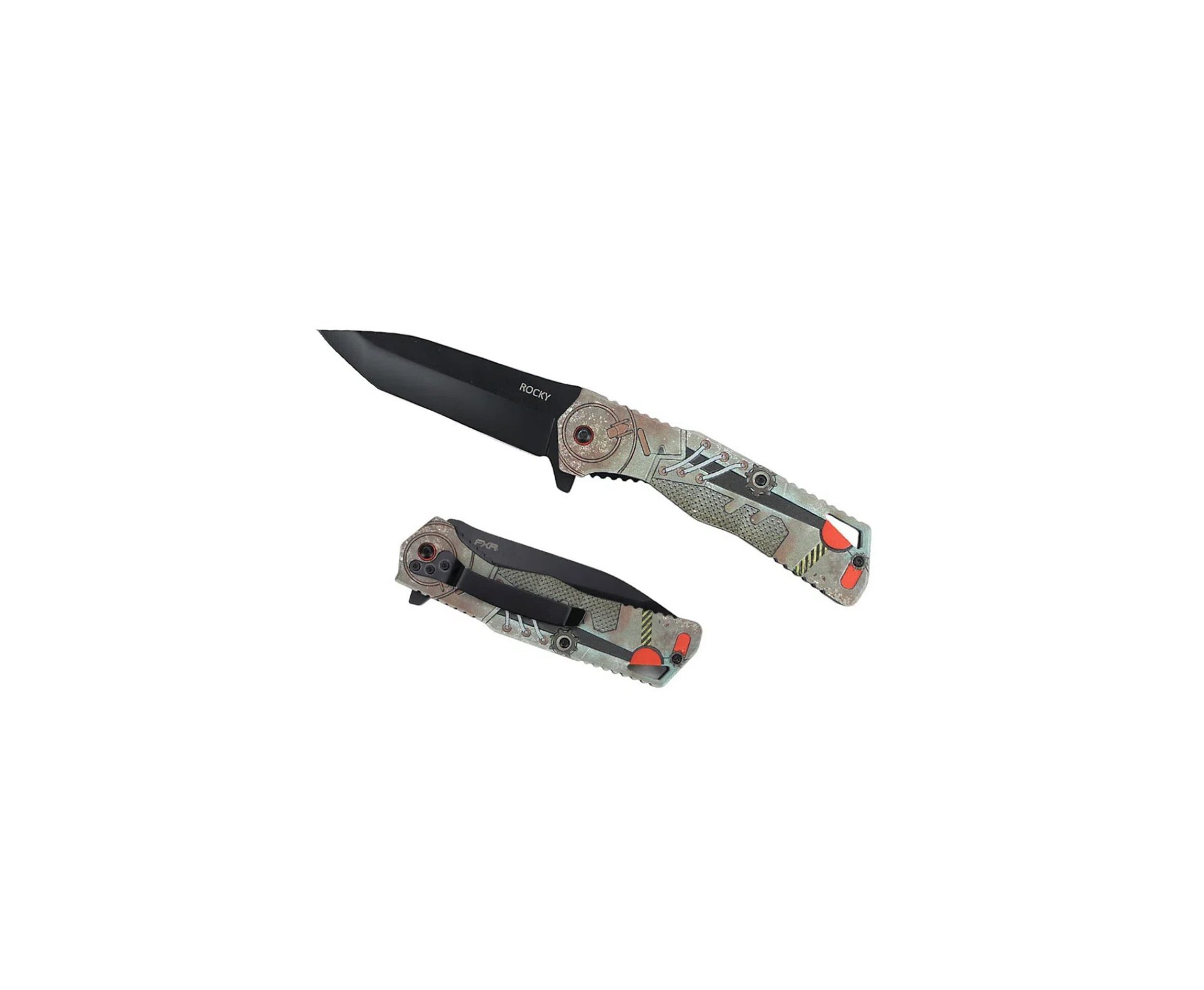 Carabina de Pressão Black Hawk 6,0mm Nitro FXR + Canivete Rocky + Capa + Chumbo + Desengripante / Anticorrosivo + Alvos