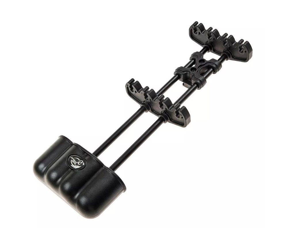 Aljava para Balestra e Arcos para 04 flechas - Quiver Black - Man Kung