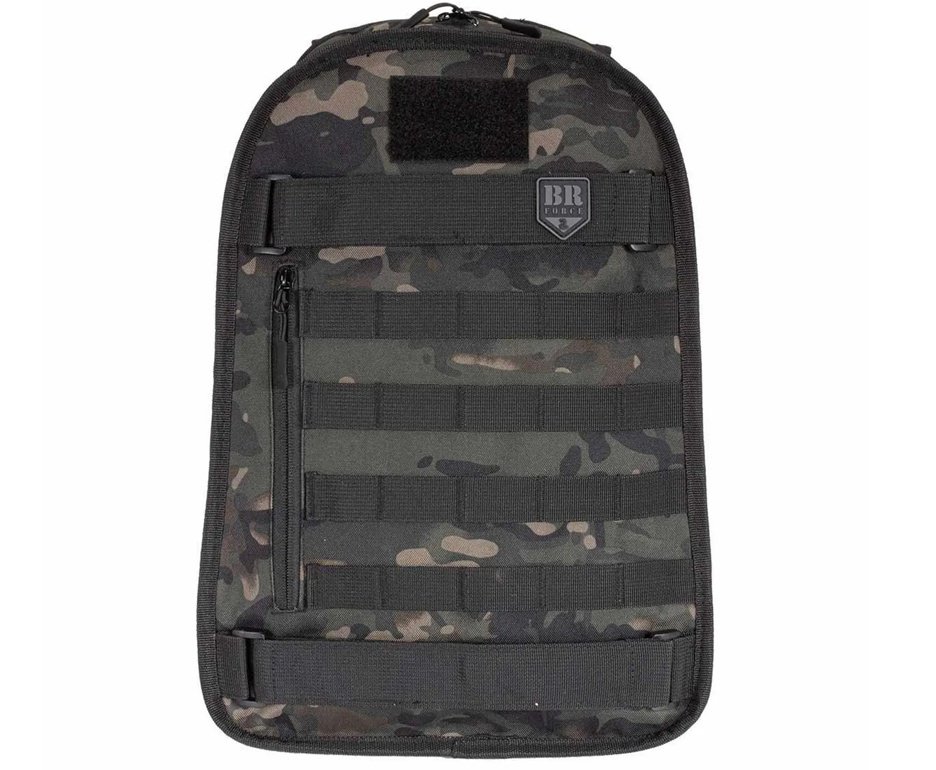 Mochila Dupla Face Sentinela 20L Cinza/Multicam Black - BR Force