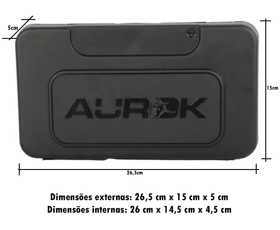 Case para Pistolas Aurok A26
