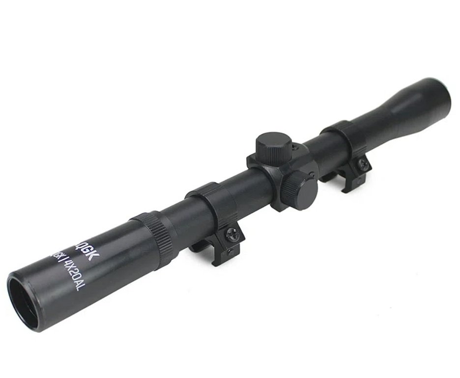 Carabina de Pressão Rossi Dione Sport MH Madeira 5.5 + Capa + Luneta 4x20
