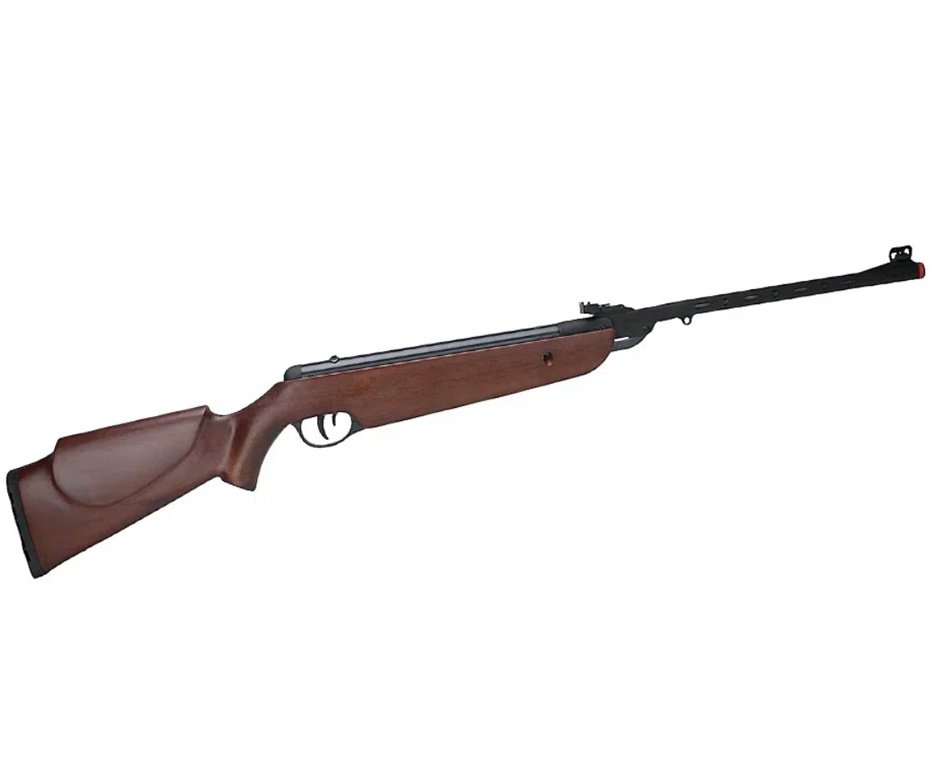 Carabina de Pressão Rossi Dione Sport MH Madeira 5.5 + Capa + Luneta 4x32 + Chumbo + Alvos
