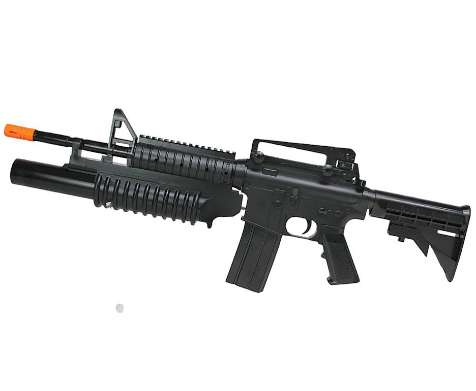 Rifle de Pressão M4A1 Spring Cal 6mm esfera alumínio KWC - Rossi