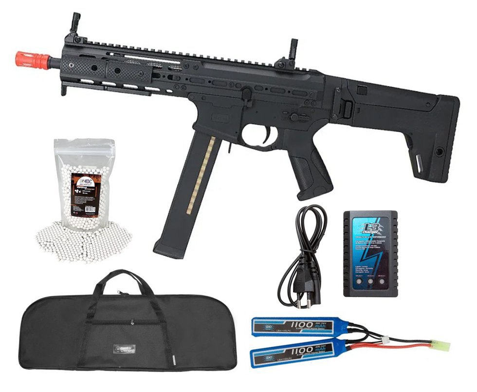 Rifle de Airsoft AEG M917G Orion HK M-LOK 6mm D.E. Armory + Bateria + Carregador + BBS + Capa