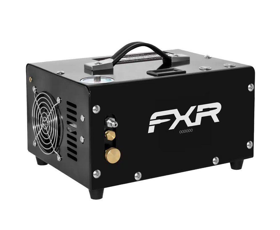 Compressor Portátil Auto Stop PCP 300BAR Trivolt 12V / 110/220v - FXR