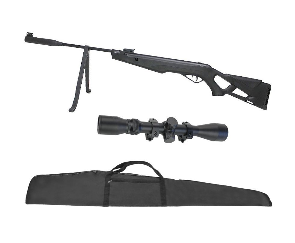 Carabina de Pressão Thunder 5,5mm MH Ekol TAG + Luneta 4x32 + Capa