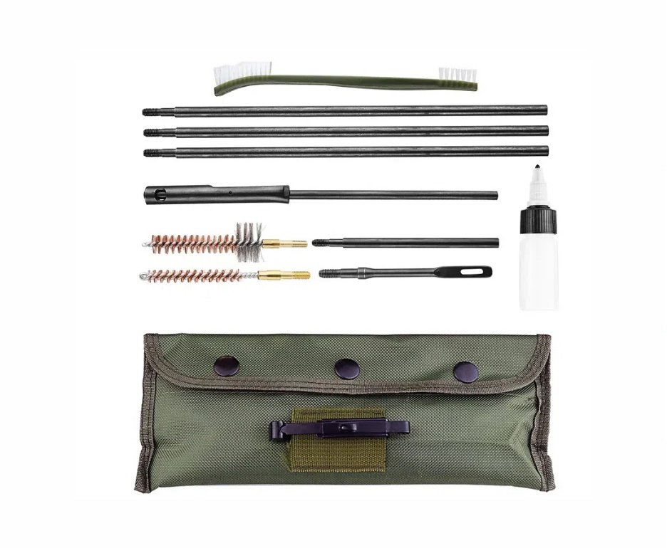 Carabina de Pressão PCP Rossi Outlander Madeira 5,5 + Flechas + Kit Limpeza + Chumbos + Alvos
