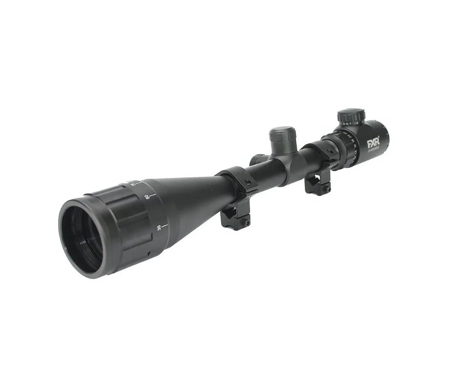 Carabina de Pressão PCP T-REX W Madeira 4.5mm Artemis - FXR + Capa + Chumbos + Alvos + Faca + Desengripante / Anticorrosivo