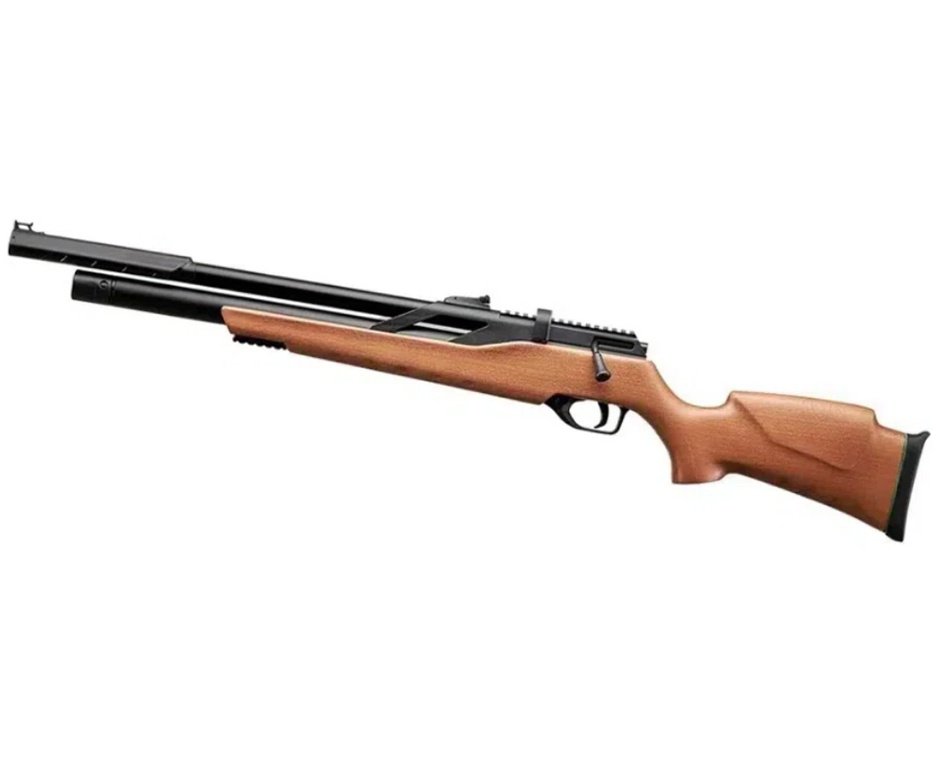 Carabina de Pressão PCP T-REX W Madeira 5.5mm Artemis - FXR + Compressor Ar Compacto Trivolt