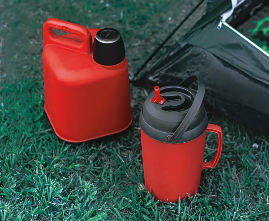 Garrafão Térmico 5,0 Litros Vermelho - Mor