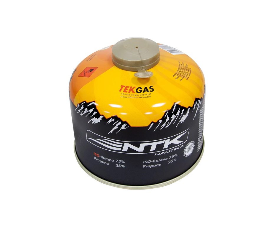 Refil de gás butano com valvula Tekgas Nautika