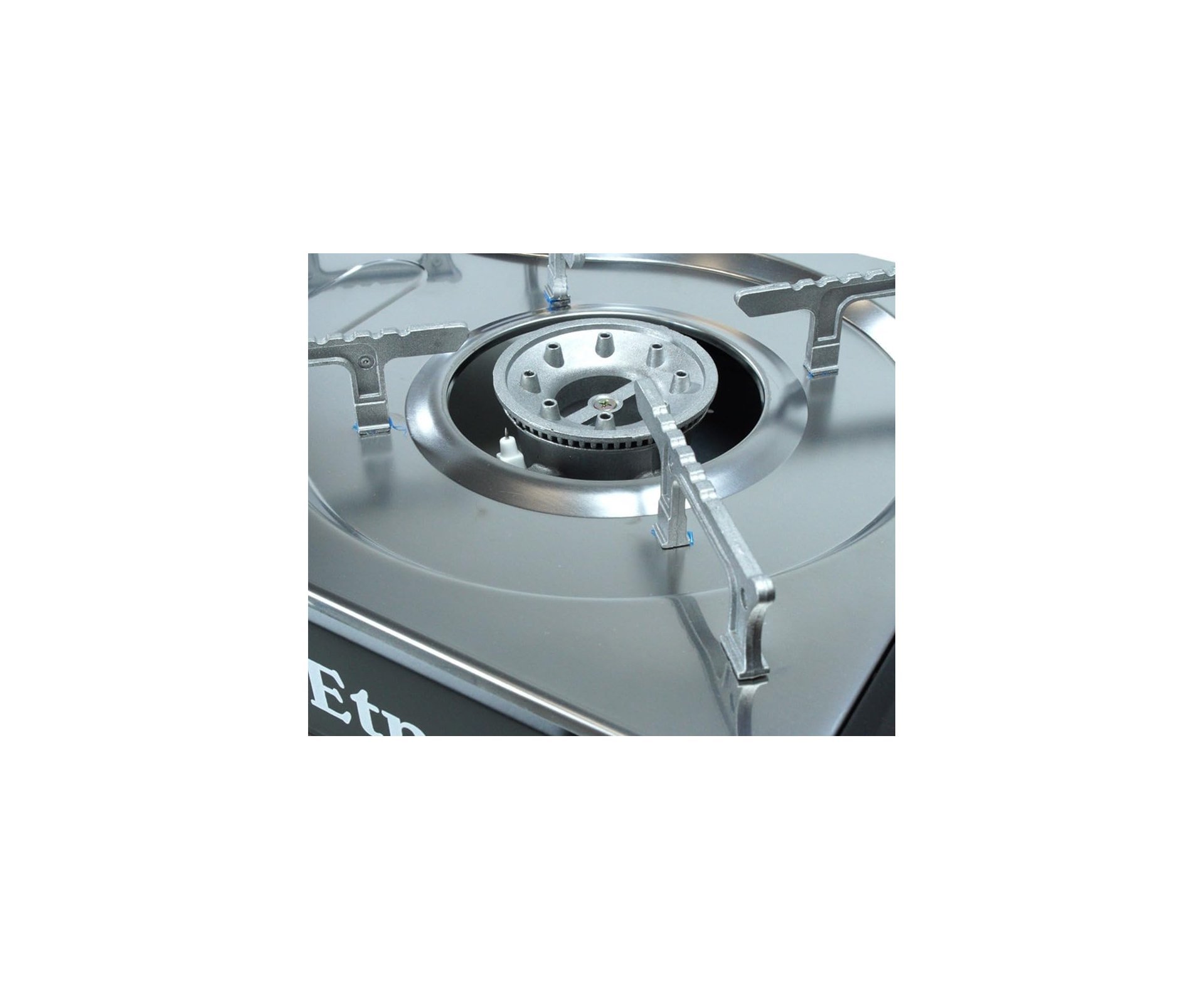 Fogareiro Horizontal 2 Bocas ETNA Aço Inoxidável Preto NTK