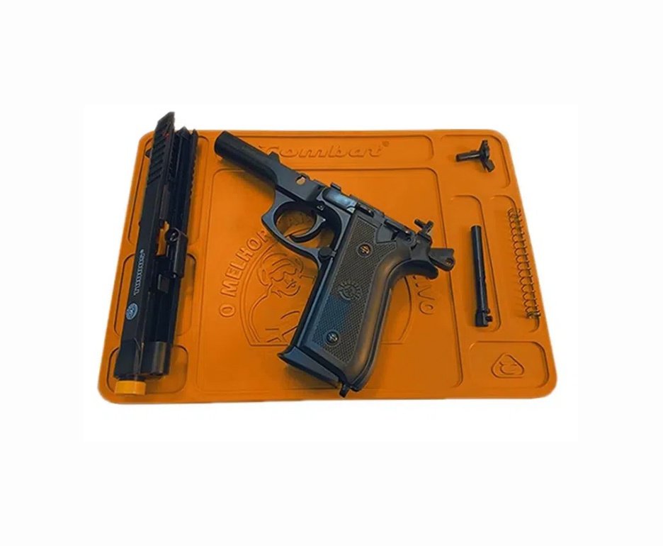 Pistola de Airsoft GK V18 G18 Green Gas Blowback 6,0mm - Rossi + GBB + BBS + Case + Alvos + Tapete + Kamuff