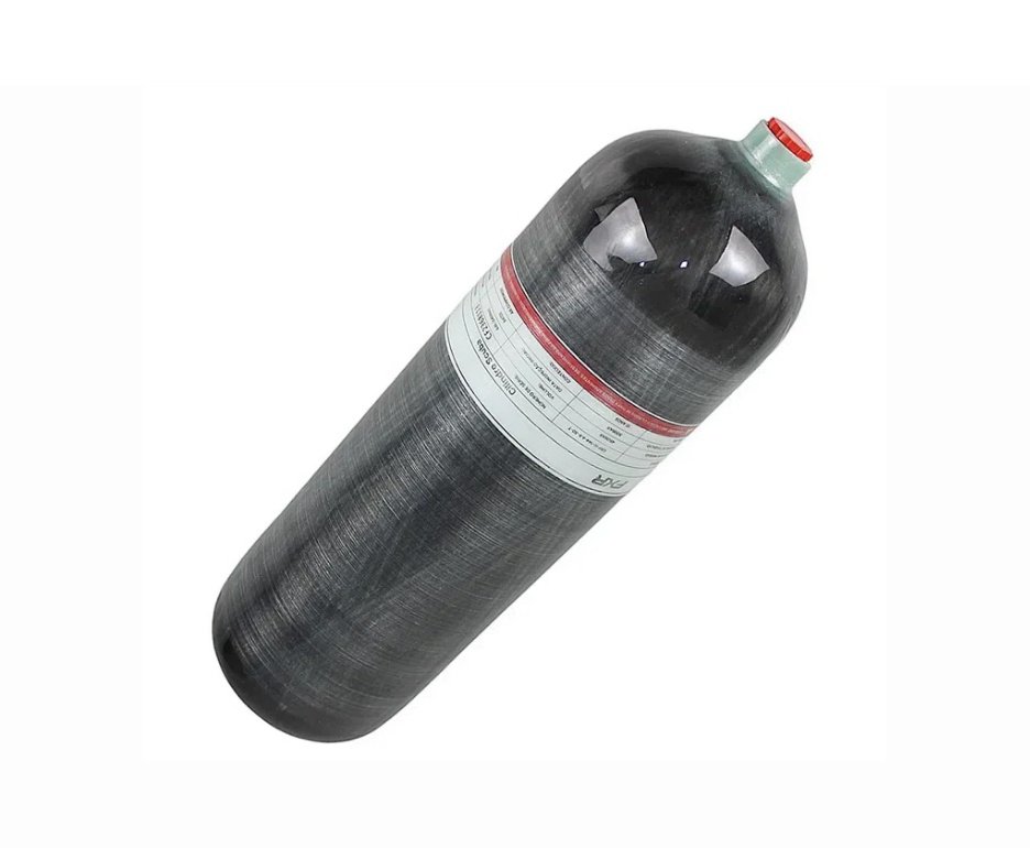 Carabina De Pressão Pcp Rossi R8 G3 Black STD 5,5mm 8 Tiros 350 M/S + Luneta 6-24x50 + Scuba 6,8L + Alvos