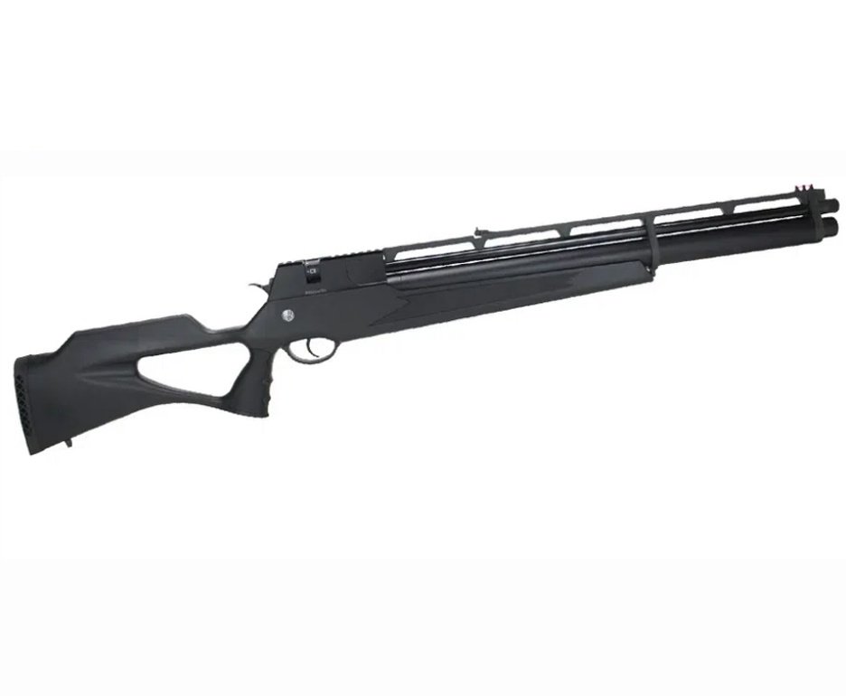 Carabina De Pressão Pcp Rossi R8 G3 Black STD 5,5mm 8 Tiros 350 M/S + Bomba + Alvos