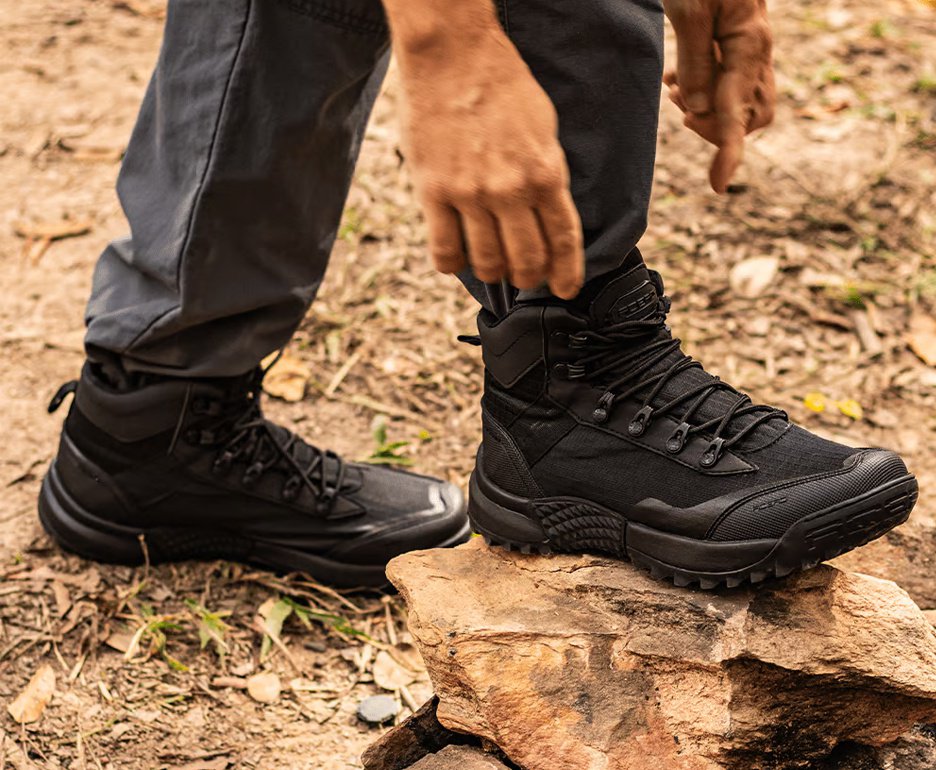 Bota Coturno Militar Acero Ripstop Ponto 45 Preto - 39