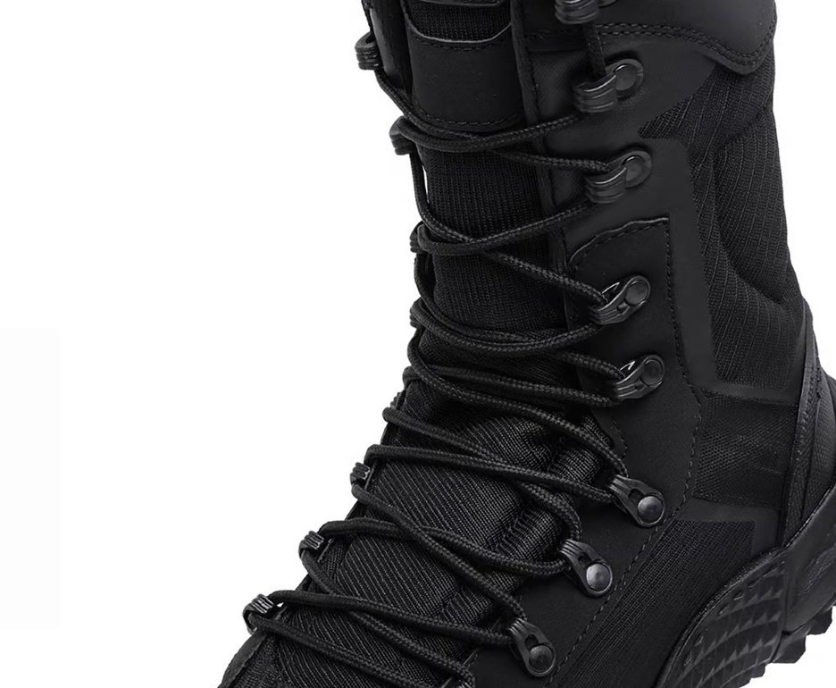Bota Coturno Militar Acero Ripstop Ponto 50 Preto