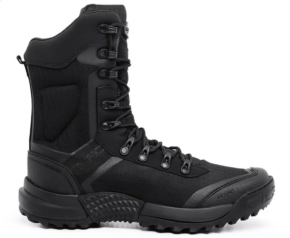 Bota Coturno Militar Acero Ripstop Ponto 50 Preto