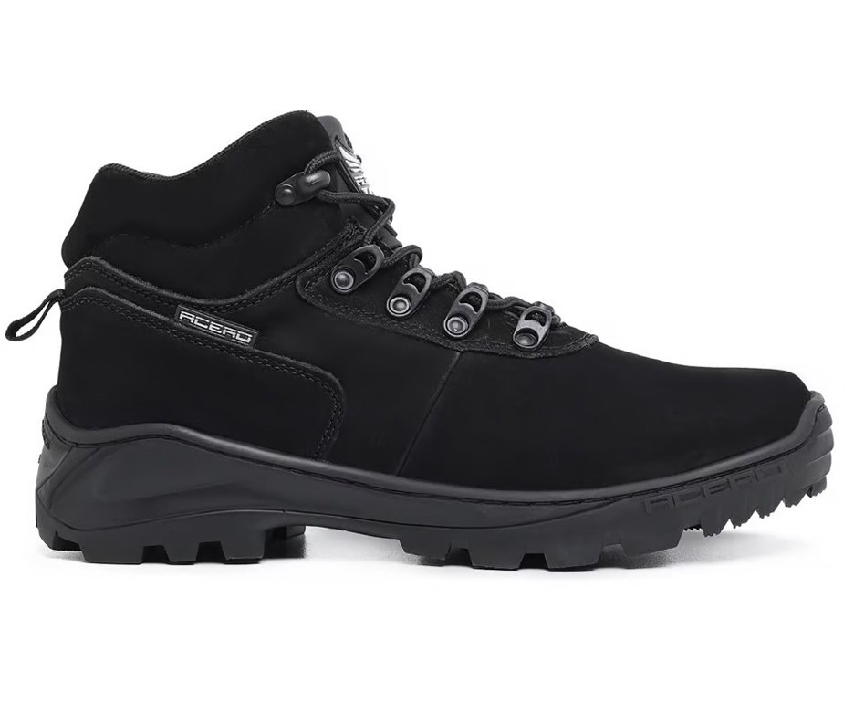 Bota Coturno Acero Napalm Preto