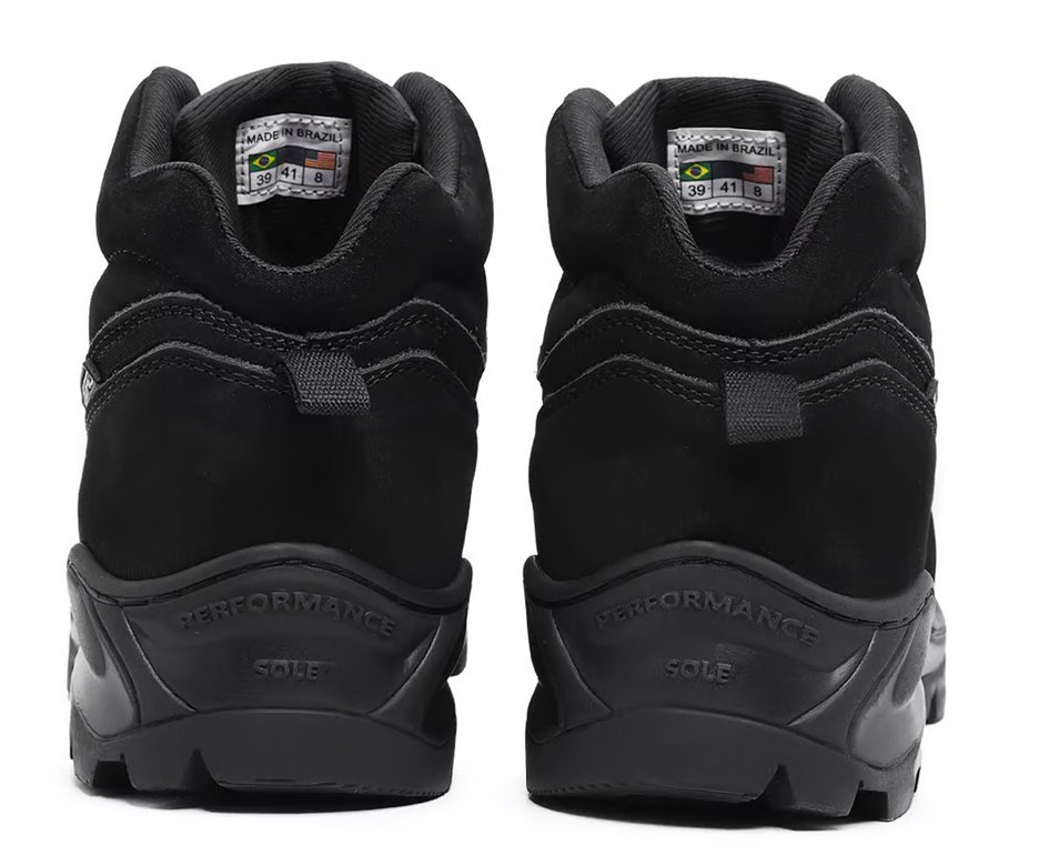 Bota Coturno Acero Napalm Preto