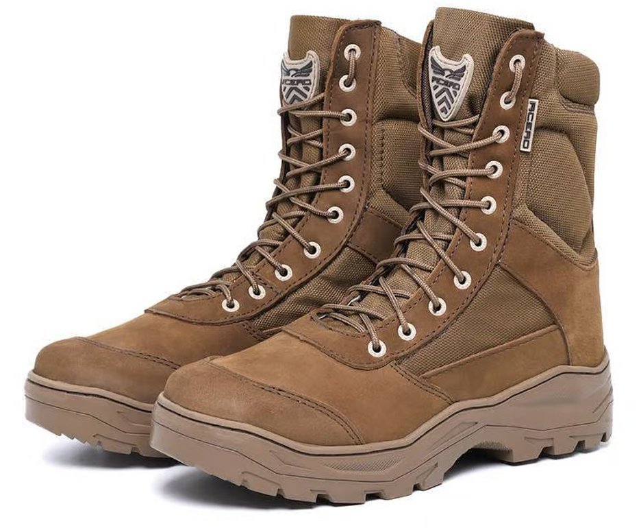 Bota Coturno Acero Selva Nobuck Padrão EB Coyote Zíper