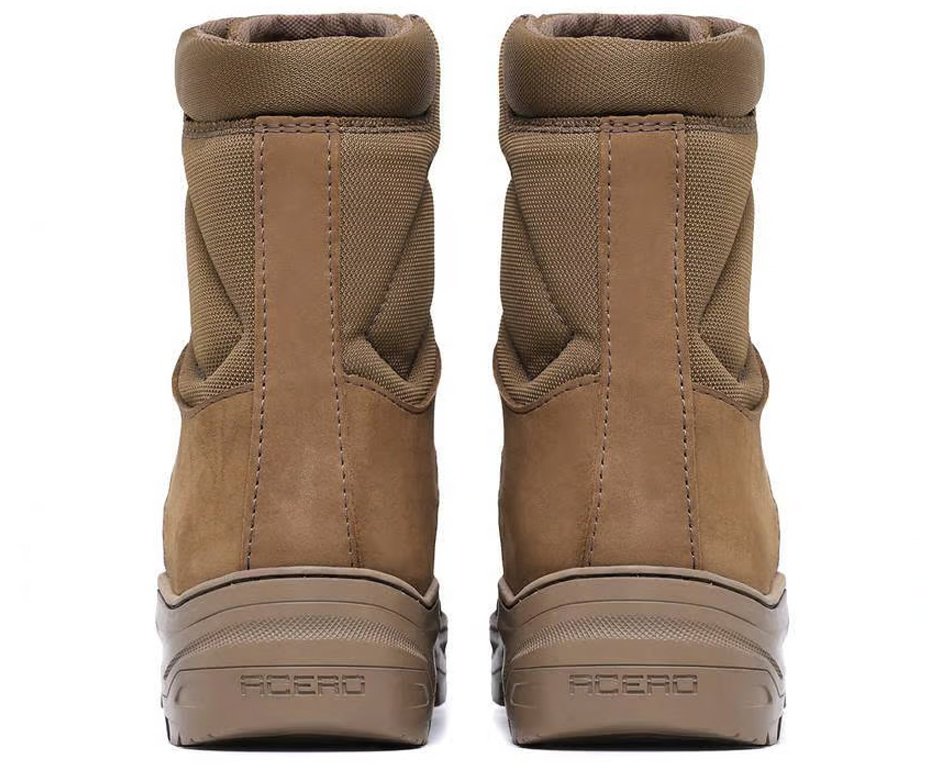 Bota Coturno Acero Selva Nobuck Padrao EB Coyote Ziper