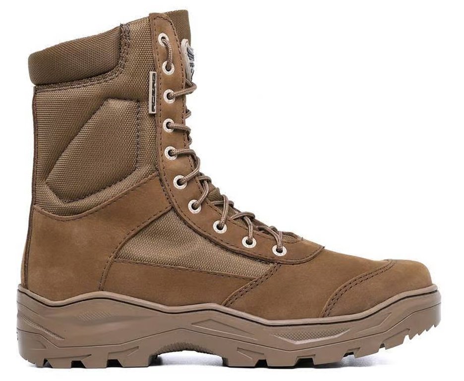 Bota Coturno Acero Selva Nobuck Padrao EB Coyote Ziper