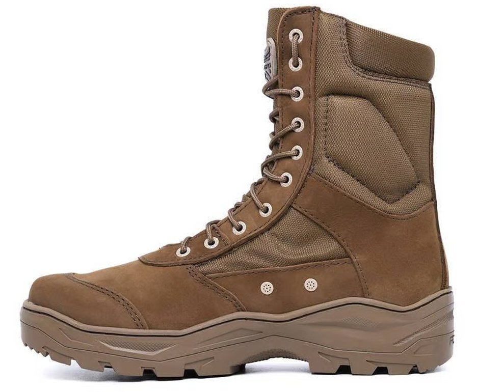 Bota Coturno Acero Selva Nobuck Padrao EB Coyote Ziper